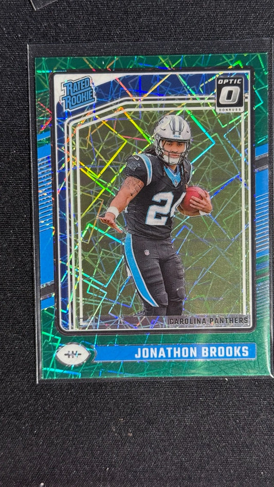 2024 Donruss Optic - Green Velocity | Jonathon Brooks