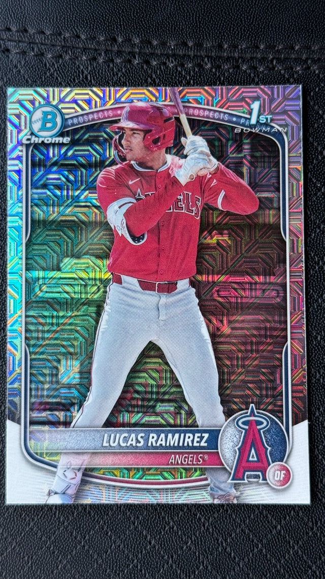 2025 Bowman Chrome Prospects Mojo Refractor | Lucas Ramirez