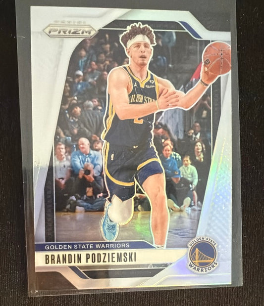 2024 Prizm Panini Prizm - Prizms Silver | Brandin Podziemski