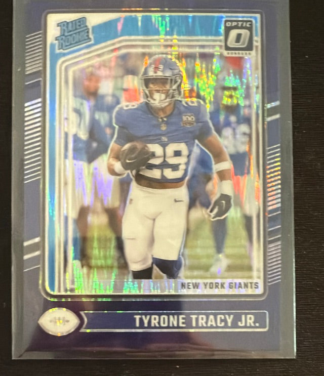 2024 Optic Donruss Optic - Purple Shock | Tyrone Tracy Jr.