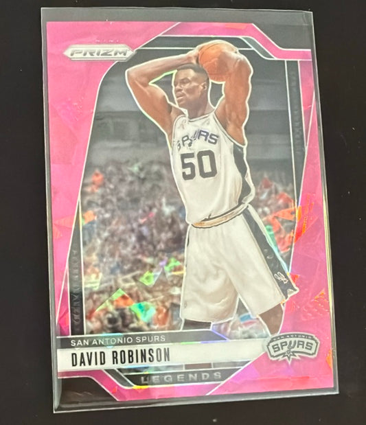 2024 Prizm Panini Prizm - Prizms Pink Ice | David Robinson