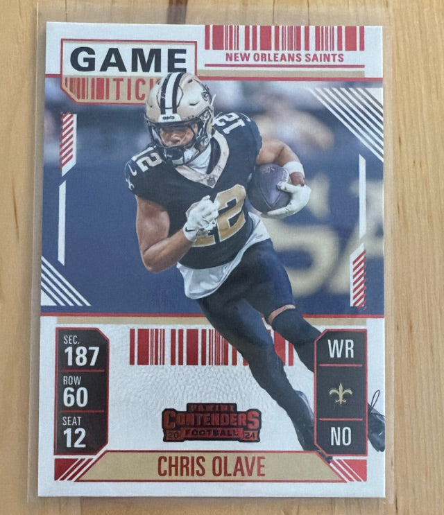 2024 Panini Contenders - Game Ticket Red | Chris Olave