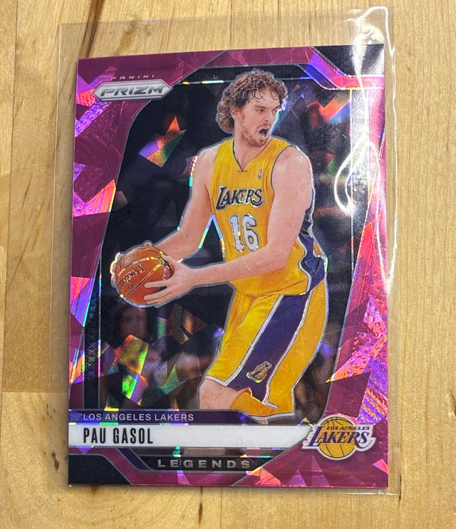 2024 Panini Prizm - Prizms Pink Ice | Pau Gasol