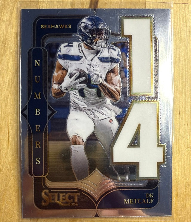 2024 Panini Select - Select Numbers | DK Metcalf