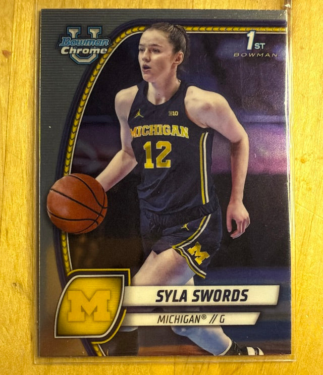 2024 Bowman University Chrome | Syla Swords
