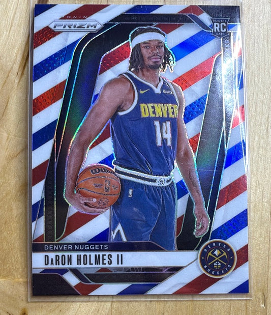 2024 Panini Prizm - Prizms Red White and Blue | DaRon Holmes II