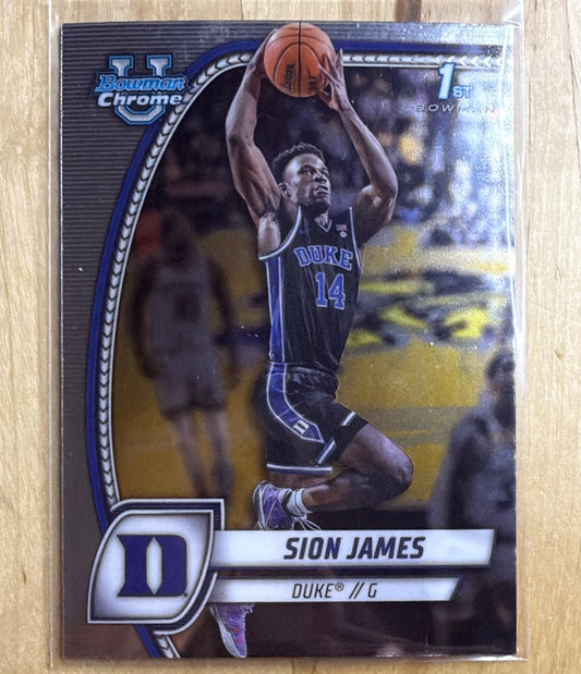 2024 Bowman University Chrome | Sion James