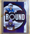 2024 Panini Contenders - Round Numbers Red | Dallas Turner / Laiatu Latu