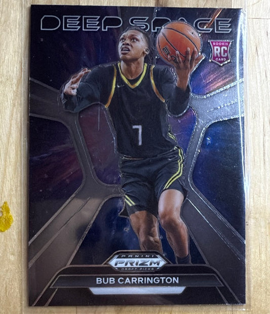 2024 Prizm Panini Prizm Draft Picks - Deep Space | Bub Carrington