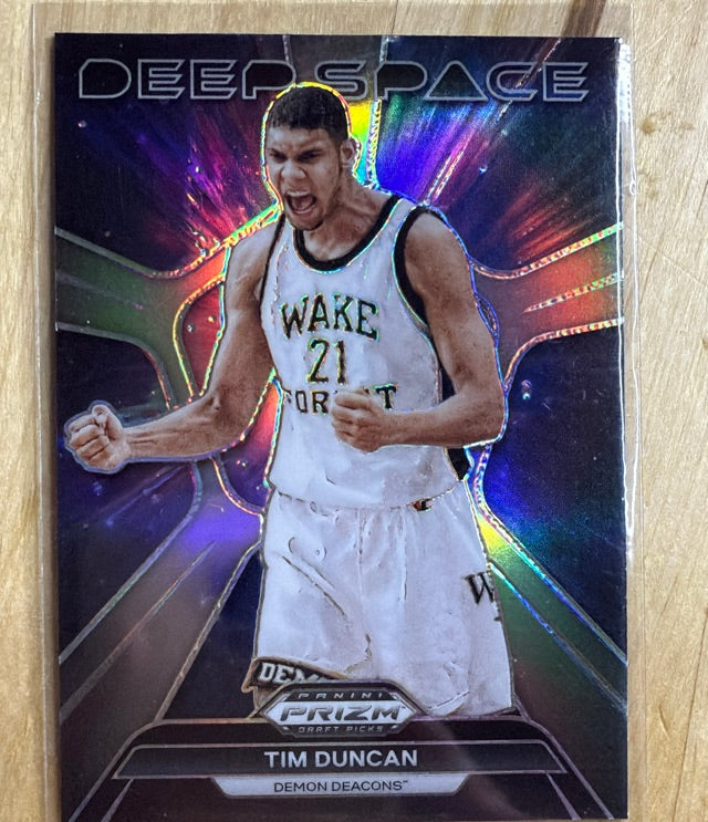 2024 Panini Prizm Draft Picks - Deep Space Prizms Silver | Tim Duncan