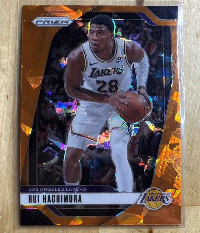 2024 Panini Prizm - Prizms Orange Ice | Rui Hachimura