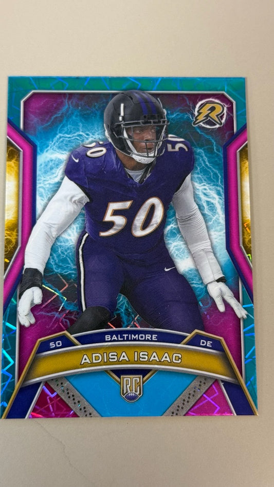 2024 Topps Resurgence - Sky Blue & Pink Shock | Adisa Isaac