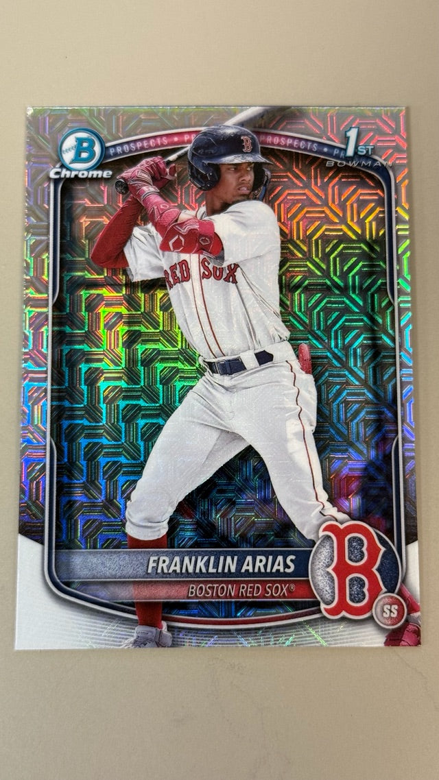 2025 Bowman Chrome Prospects Mojo Refractor | Franklin Arias