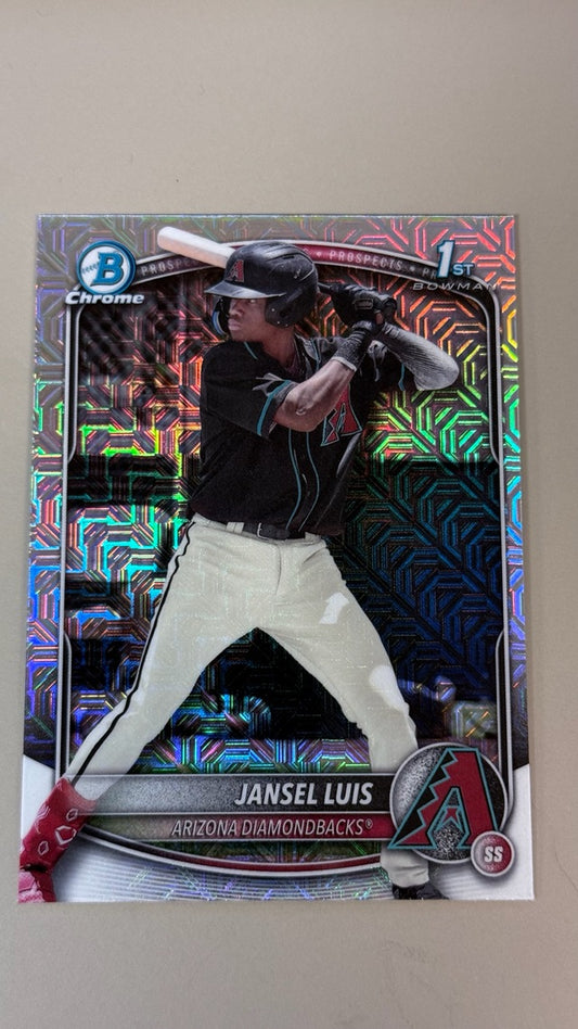 2025 Bowman Chrome Prospects Mojo Refractor | Jansel Luis