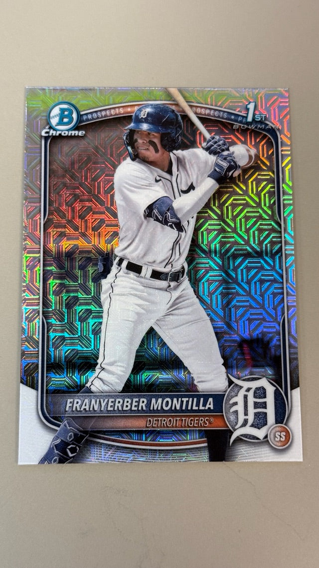 2025 Bowman Chrome Prospects Mojo Refractor | Franyerber Montilla