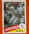 2020 Topps Update - 1985 Topps Baseball 35th Anniversary | Bob Gibson