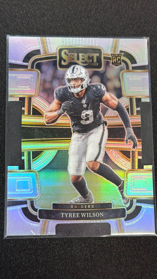 2023 Prizm Panini Select - Silver Prizms Die Cuts | Tyree Wilson