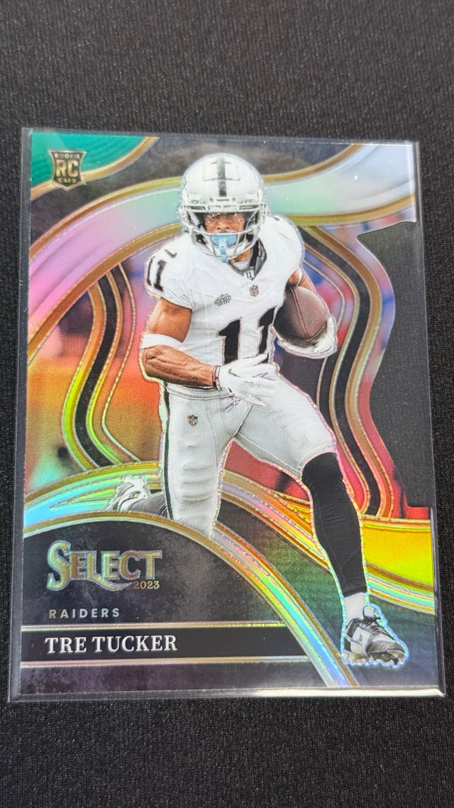 2023 Panini Select - Silver Prizms Die Cuts | Tre Tucker