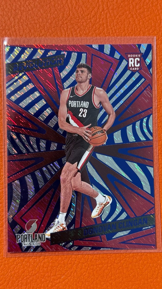 2024 Panini Revolution - Blue Storm | Donovan Clingan