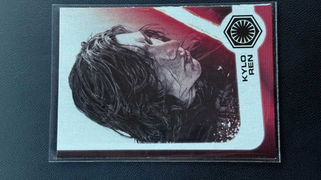 2017 Topps Star Wars Journey To The Last Jedi - Illustrated Characters | Kylo Ren