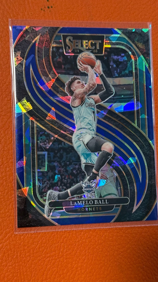 2024 Select Panini Select - Blue Cracked Ice Prizm | LaMelo Ball