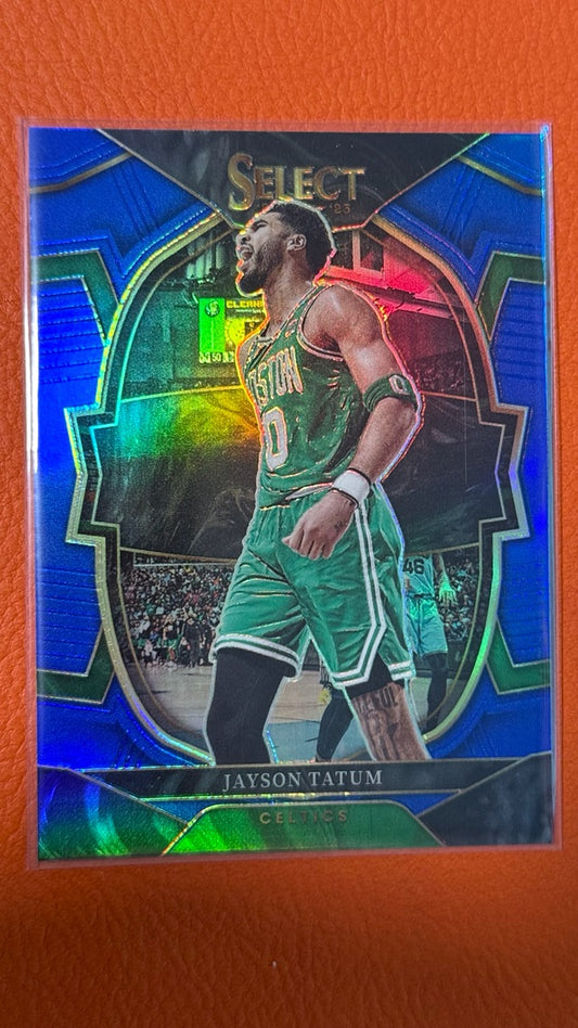 2022 Panini Select - Blue Prizms | Jayson Tatum