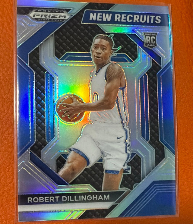 2024 Panini Prizm Draft Picks - New Recruits Prizms Silver | Robert Dillingham