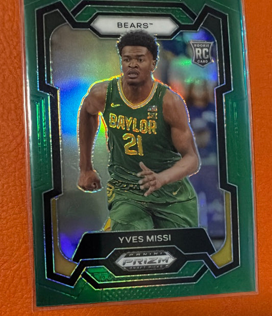 2024 Panini Prizm Draft Picks - Prizms Green | Yves Missi