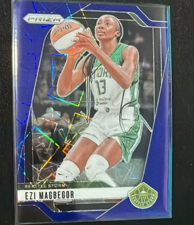 2024 Prizm Panini Prizm WNBA - Blue Velocity Prizms | Ezi Magbegor