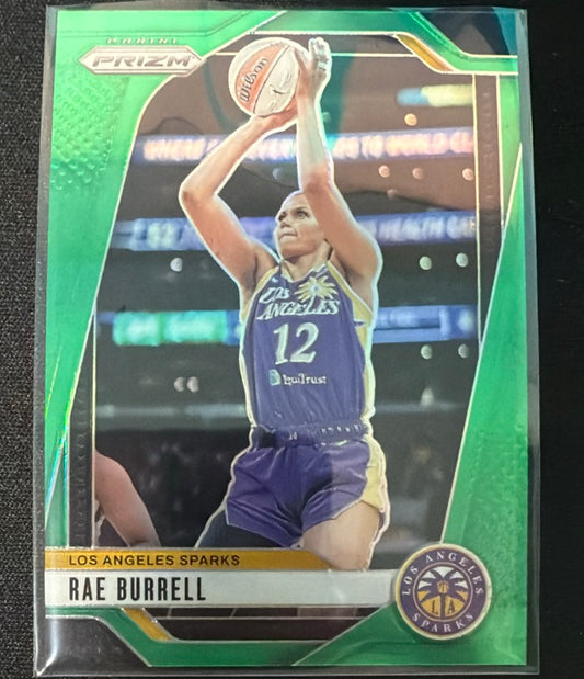 2024 Panini Prizm WNBA - Green Prizms | Rae Burrell