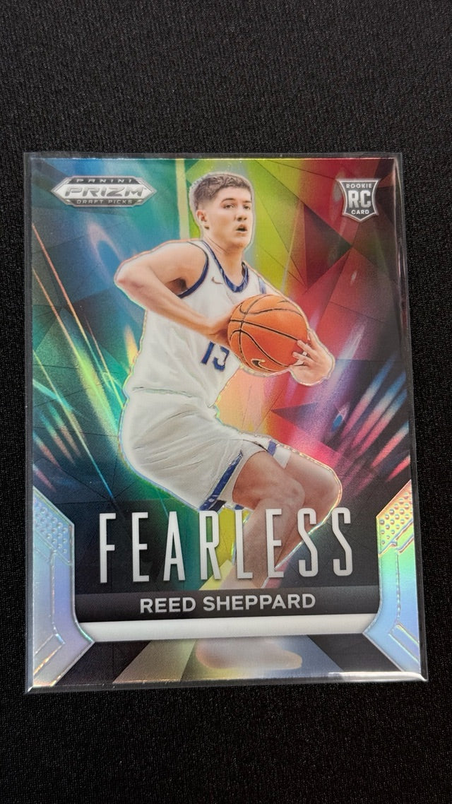 2024 Prizm Panini Prizm Draft Picks - Fearless Prizms Silver | Reed Sheppard