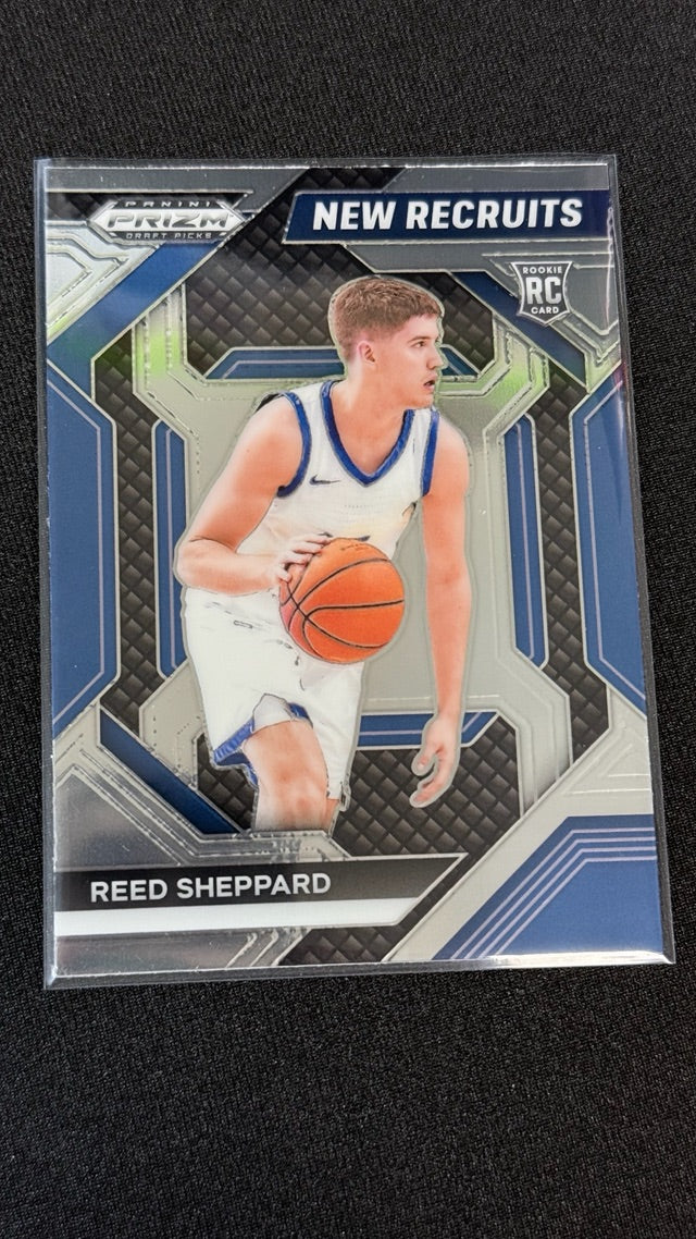 2024 Panini Prizm Draft Picks - New Recruits Prizms Silver | Reed Sheppard
