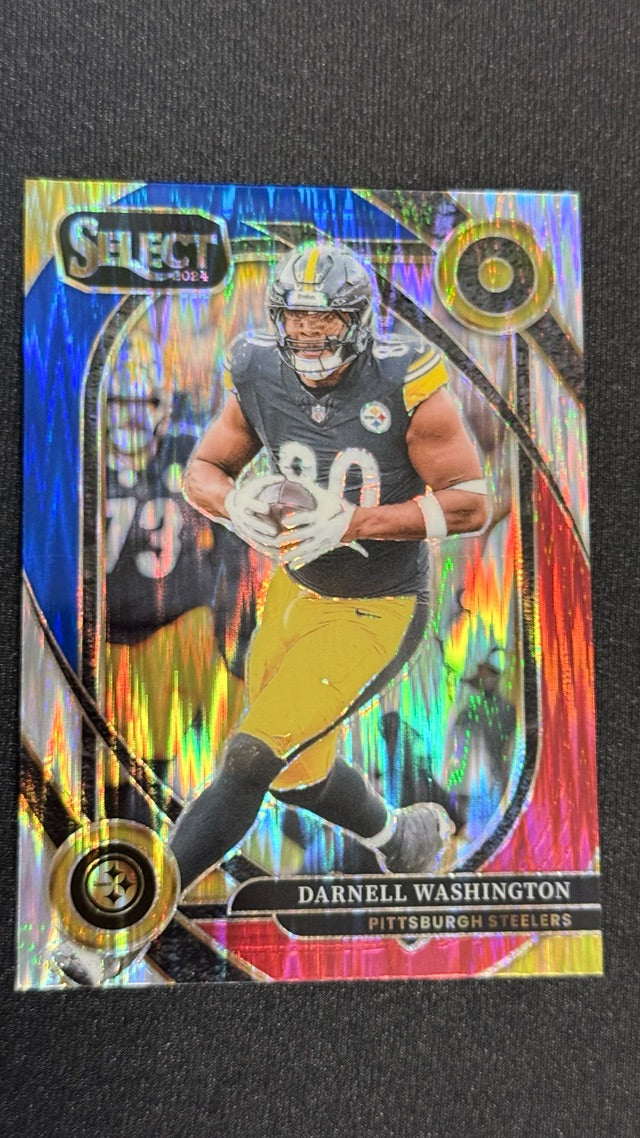 2024 Select Panini Select - Red & Blue Prizm Shock | Darnell Washington