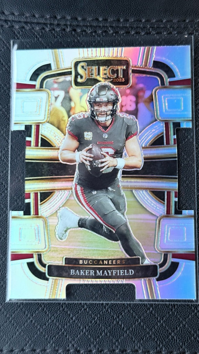 2023 Panini Select - Silver Prizms Die Cuts | Baker Mayfield