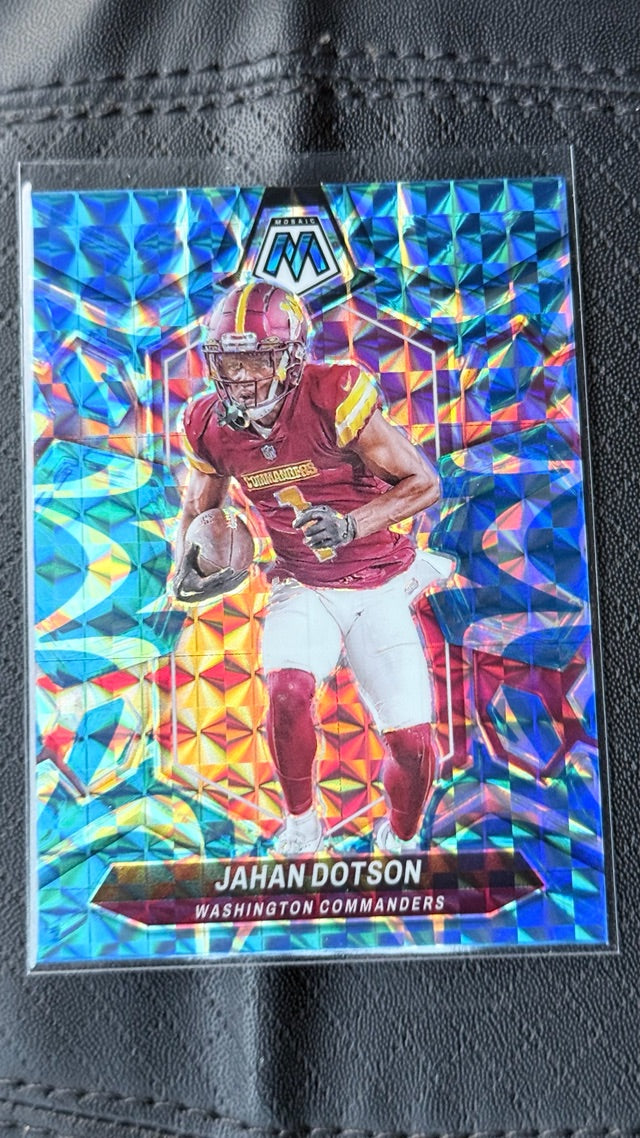 2024 Panini Mosaic - Mosaic Reactive Blue | Jahan Dotson
