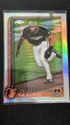 2025 Topps Chrome - Prism Refractors | Cedric Mullins