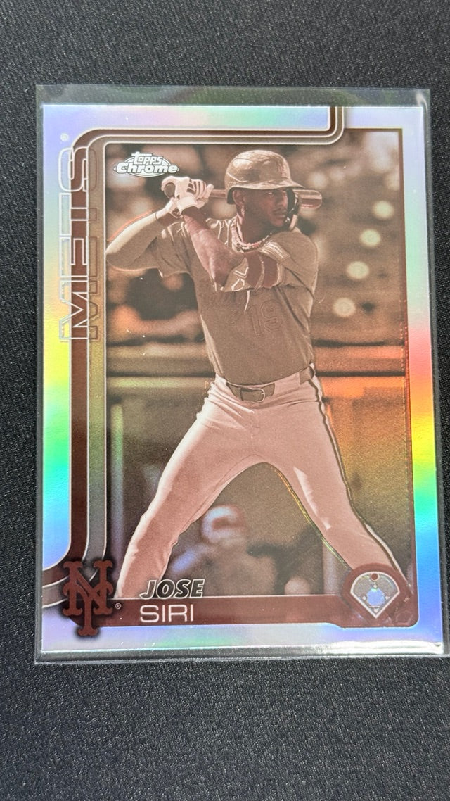 2025 Topps Chrome - Sepia Refractors | Jose Siri