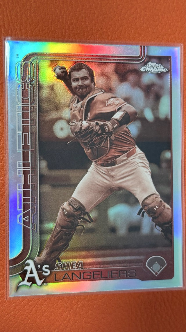 2025 Topps Chrome - Sepia Refractors | Shea Langeliers