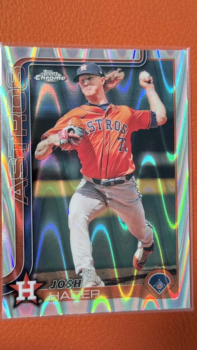 2025 Topps Chrome - Raywave Refractors | Josh Hader