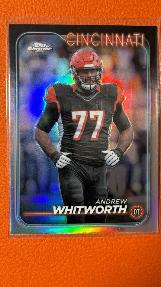 2024 Topps Chrome - Refractor | Andrew Whitworth