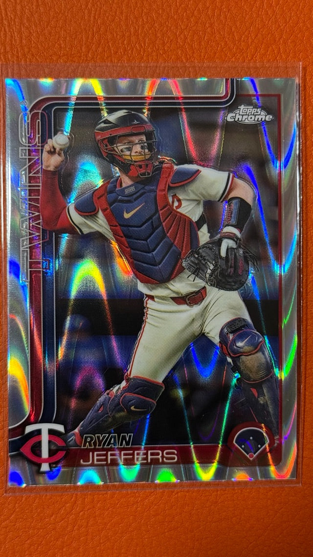 2025 Topps Chrome - Raywave Refractors | Ryan Jeffers
