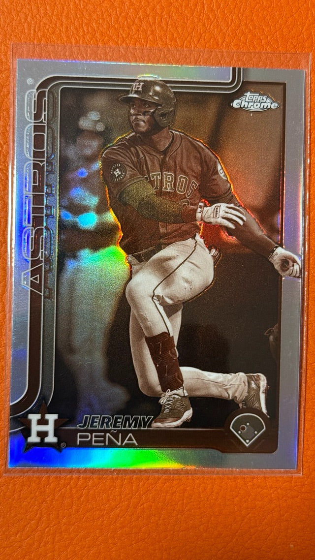 2025 Topps Chrome - Sepia Refractors | Jeremy PeÃƒÂ±a