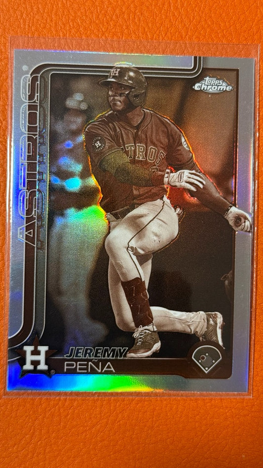 2025 Topps Chrome - Sepia Refractors | Jeremy PeÃƒÂ±a