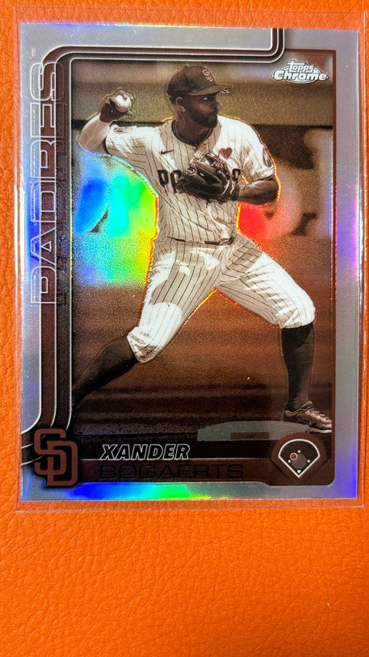 2025 Topps Chrome - Sepia Refractors | Xander Bogaerts
