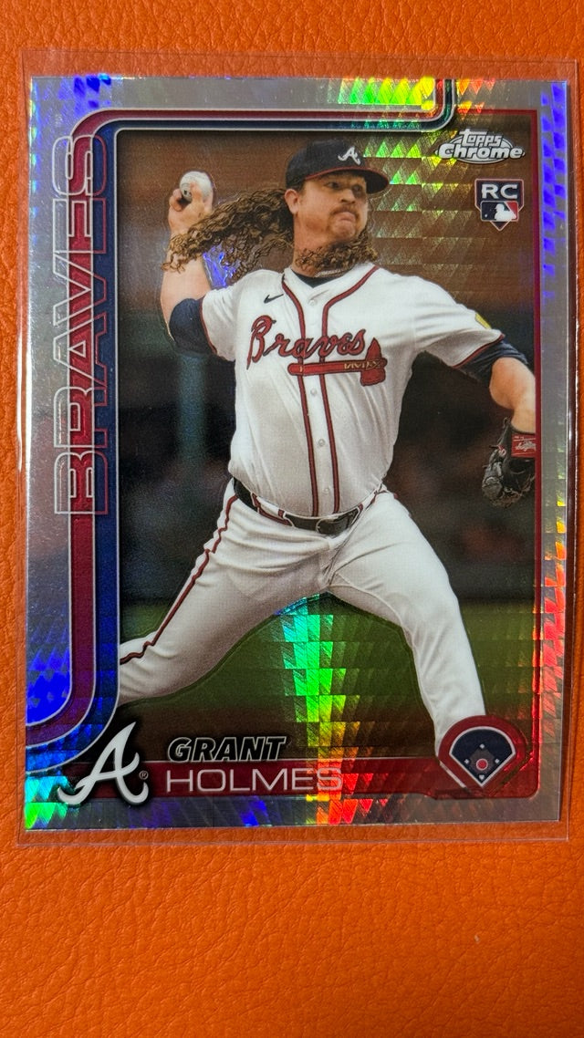 2025 Topps Chrome - Prism Refractors | Grant Holmes