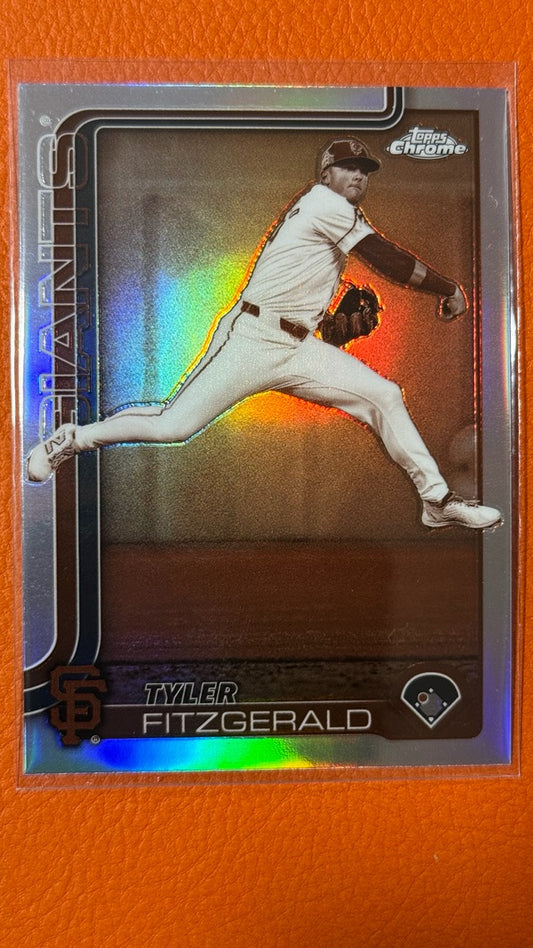 2025 Topps Chrome - Sepia Refractors | Tyler Fitzgerald