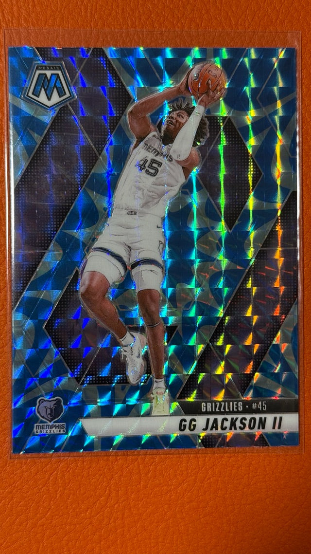 2024 Panini Mosaic - Reactive Blue Mosaic | GG Jackson II