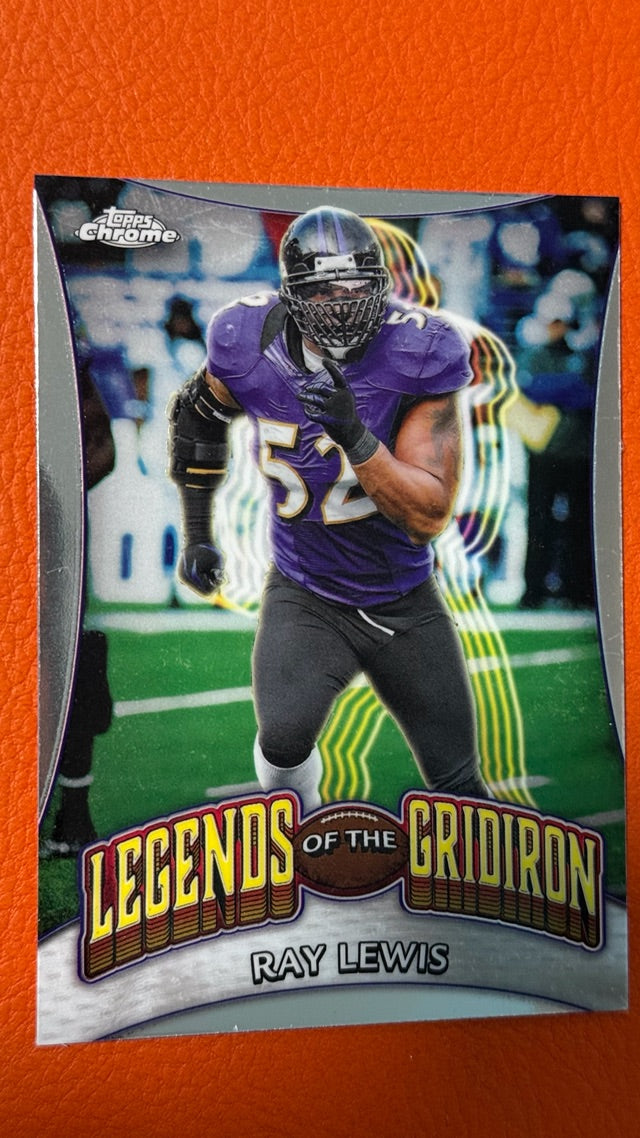 2024 Topps Chrome - Legends of the Gridiron | Ray Lewis