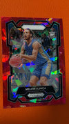2024 Prizm Panini Prizm Draft Picks - Prizms Red Ice | Melvin Ajinca