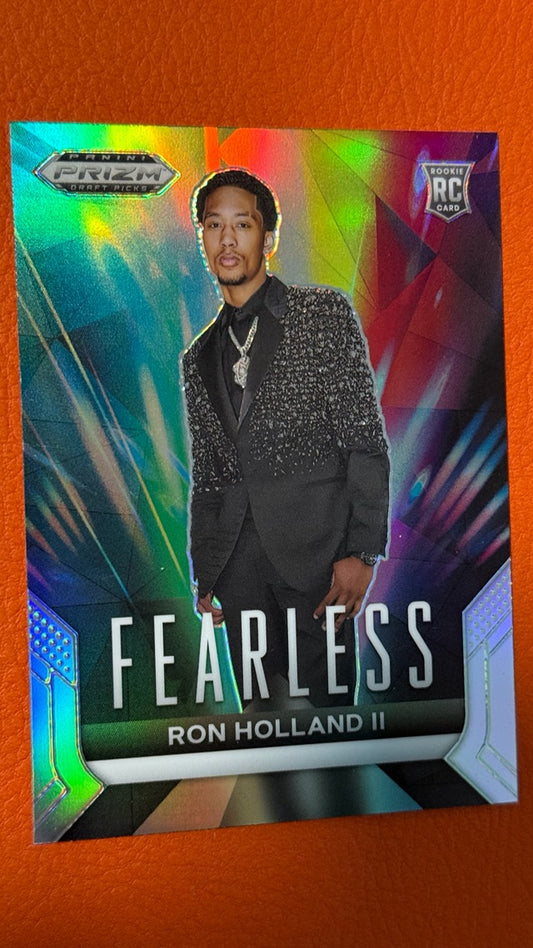 2024 Prizm Panini Prizm Draft Picks - Fearless Prizms Silver | Ron Holland II